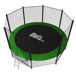 Батут UNIX line 14 ft outside с сеткой и лестницей.