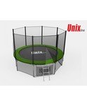 Батут Unix 8 ft с сеткой и лестницей
