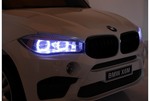 Детский электромобиль BMW X6 двухместный на резиновых колесах
