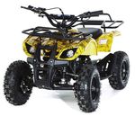 Квадроцикл детский бензиновый MOTAX ATV Х-16 Мини-Гризли с  механическим стартером