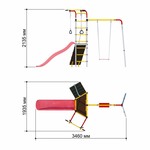 Комплекс для дачи "Островок" Romana R 103.09.00