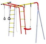 Romana Лесная поляна-2 (R 103.26.04). Уличный металлический комплекс с турником.