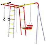 Romana Лесная поляна-2 (R 103.26.04). Уличный металлический комплекс с турником.