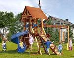 Савушка Lux - 13. Детский уличный комплекс с винтовой горкой.