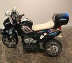 Toyland Moto Police. Электромотоцикл с мягким сиденьем.