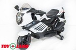 Детский мотоцикл Toyland Moto Sport LQ168 с кожаным сиденьем