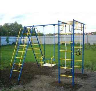 ДСК "Лидер Д1" + качели.