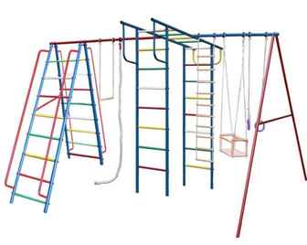 Детский спортивный комплекс "ВЕРТИКАЛЬ А1+П" макси.