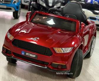 Ford Mustang. Детский автомобиль на резиновых колесах.