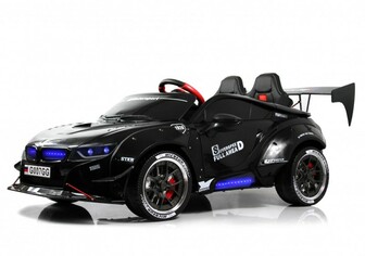 Детский двухместный автомобиль BMW G007GG на резиновых колесах до 60 кг, до 8 км/час.