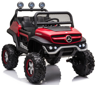 Mercedes-Benz mini Unimog Concept P777BP 4WD. Лицензионная модель на резиновых колесах.