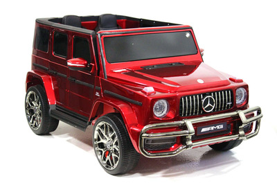 Mercedes-AMG G63 4WD S307. Двухместный полноприводный автомобиль на резиновых колесах.